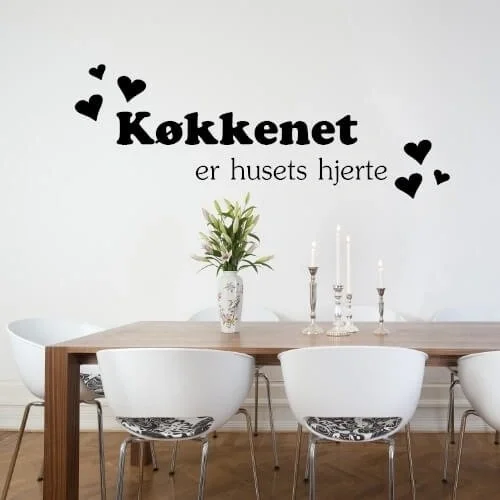 Sista chansen Köket är hemmets hjärta - Väggdekor